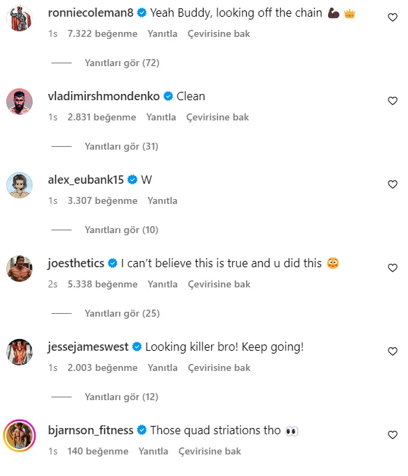 ig mrbeast yorumlar